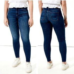 American Eagle Curvy Hi-Rise Jeggings Women’s Size 12 Short Next Level Stretch